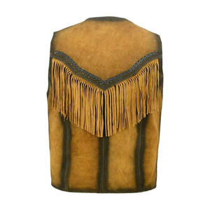 Chaleco de Cuero para Hombre, Fabricación OEM para Logotipo y Marca Personalizados, Hecho en Pakistán - Product Image 2