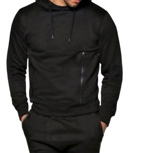 Top vente Logo personnalisé Zip hommes Jogging survêtement chaud hiver Shorts décontracté fait sur commande fermeture éclair sport disponible en gros - Product Image 2