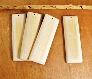 Cuentas Redondas de Madera de Colores con Diseño de Corazón, para Pascua, Bautizo, Diseño Moderno, Hechas a Mano, Producto Indio - Product Image 3