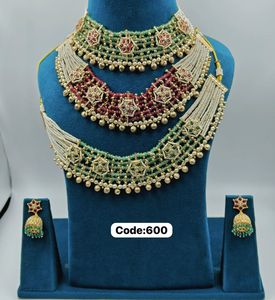 Antique Gold Plated South Indian Temple <b>Necklace</b> with <b>Elephant</b> and Floral Design Perfect for Bridal and Party Occasions - Product Image 6