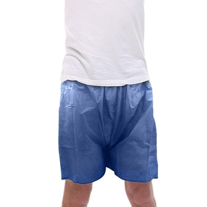 Calzoncillos bóxer de masaje negros con logotipo de talla OEM, Calzoncillos Bóxer desechables no tejidos para hombre, ropa interior desechable - Product Image 3