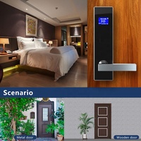 Orbita Classic Keyless Technology Hotel Key Card Lock Negro Inteligente Swipe RFID Keycard Smart Management Software Antirrobo