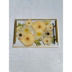 Atractiva bandeja de servicio de resina de diseño hecho a mano con calidad extra Premium para restaurantes planos y cenas de hoteles - Product Image 3