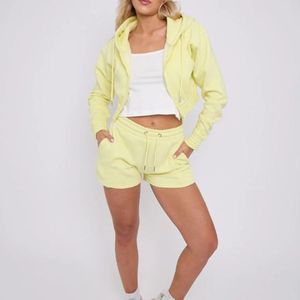 Sudadera Deportiva con Pantalones Cortos a Juego para Mujer, con Logotipo Personalizado, Superventas - Product Image 4