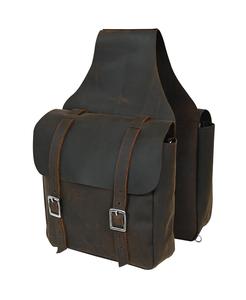 Meilleure vente de sac de selle de cheval en cuir véritable de haute qualité Western Trail Tooling Carving - Product Image 1