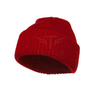 Bonnets en jacquard confortables, fabrication de haute qualité, design personnalisé, prix bas, bonnets légers - Product Image 3