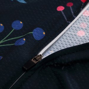 Maillot de cyclisme pour femmes Chemise de vélo de route à séchage rapide Top d'été léger à manches courtes avec maille respirante et conception de sécurité - Product Image 4