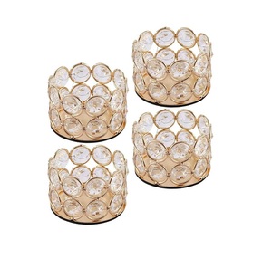 Ensemble de 2 bougies votives modernes plaquées couleur bleu marine avec une très grande qualité et un design antique au prix le plus élevé - Product Image 3