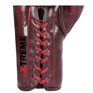 Gants de boxe d'entraînement en cuir haute performance avec logo personnalisé, fermeture auto-agrippante, antidérapants et évacuant l'humidité - Product Image 6