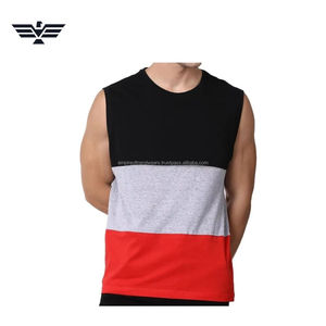 เสื้อกล้ามผู้ชายผ้าฝ้ายเนื้อนุ่ม ระบายอากาศดี เหมาะสำหรับออกกำลังกาย ใส่สบายๆ ในฤดูร้อน พร้อมโลโก้ด้านหน้า - Product Image 5