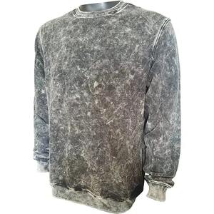 Bajo MOQ Lavado ácido Sudadera Hombres Tendencia Sudadera Lavado ácido Estilo Moda Pullover Hombres Sudadera - Product Image 6