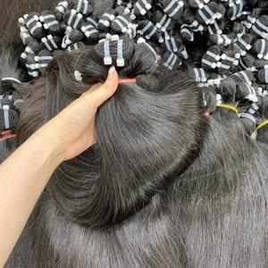 MEILLEURE QUALITÉ Expédition Rapide Cheveux Vietnamiens Cru Vierge Cuticule Aligné Naturel Droite Bundles de Cheveux Humains VQ Cheveux Helen Machine - Product Image 6