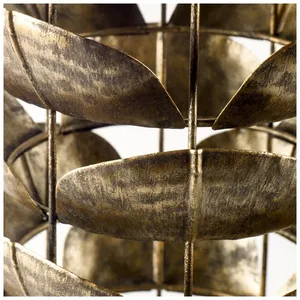 Porte-bougie unique au design très populaire, porte-bougie en métal en forme de feuille, vente en gros aux meilleurs prix, décoration pour la maison - Product Image 5