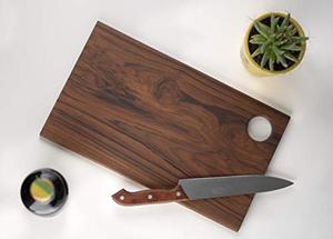 Planche à découper rectangulaire en bois de luxe Planche à découper légumes et fruits faite à la main en bois d'acacia Design fait à la main - Product Image 6