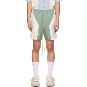 2025 personnalisé été Nylon Polyester deux pièces veste et jogging costume ensemble sport coupe-vent survêtement Shorts ensembles pour hommes - Product Image 6