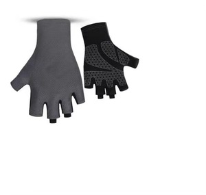 Respirant mince demi-doigt anti-dérapant Sports de plein air cyclisme gants de pêche pour adultes utilisation d'été - Product Image 4