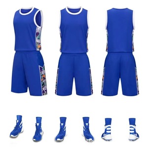 Customizable Kid/Adult Quick-Drying Basketball Jersey Breathable Sleeveless Sportswear Training Uniform Shirts Sport Suit - Product Image 4