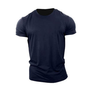 Camiseta negra de gran tamaño para hombre, talla grande, holgada con estampado personalizado y bordado, estilo Ringer de algodón 100% - Product Image 5
