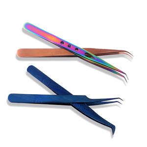 Pinzas para Pestañas de Volumen, Herramientas Premium para Pestañas, Fabricante Directo, Marca Personalizada OEM, Venta al Por Mayor - Product Image 1