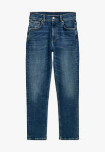 Jeans Baggy Homme Personnalisés de Haute Qualité, Motif Uni, Style Vintage, Pantalon en Denim Écologique avec Cordon de Serrage, Style Décontracté - Product Image 6