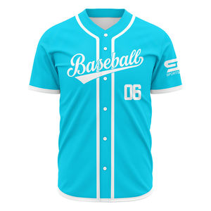 เสื้อเบสบอลพิมพ์ลายคุณภาพสูง ปี 2025 สำหรับผู้ชายและผู้หญิง สีและขนาดตามสั่ง แห้งเร็ว ระบายอากาศได้ดี ผลิตจากโพลีเอสเตอร์ 100% สำหรับทีม - Product Image 5