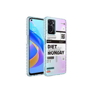 Funda de Lujo para Oppo A96 4G, Antigolpes, con Diseño de Airbag, Carcasa Trasera Delgada Rectangular de TPU y Silicona, Compatible con Tecno Spark Go - Product Image 1