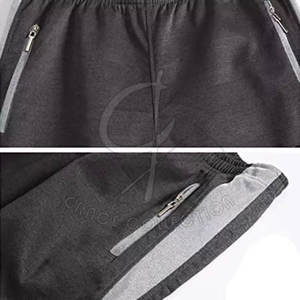 Vente en gros de vêtements de sport de grande taille ensembles de jogging avec survêtement personnalisé de haute qualité pour hommes - Product Image 5
