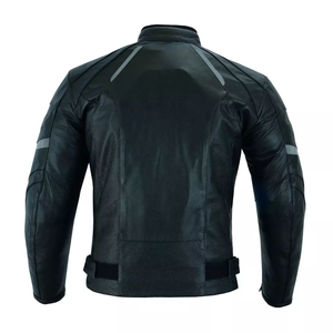 Chaqueta de moto de carreras con protección completa para hombre al por mayor, equipo de motorista hecho en Pakistán, temporada de invierno de talla grande - Product Image 4