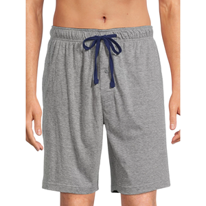 กางเกงขาสั้นผู้ชายแบบลำลอง ดีไซน์สั่งทำได้ สีพื้น เป็นมิตรกับสิ่งแวดล้อม ระบายอากาศได้ดี แห้งเร็ว สไตล์สมาร์ทแคชชวล ทรงหลวม ผ้าถัก ทรงตรง - Product Image 1