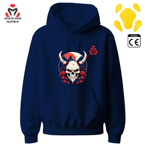 Veste à capuche en polaire pour moto, coupe-vent, hiver, séchage rapide, confort toute saison, design protecteur, intérieur brossé doux - Product Image 2