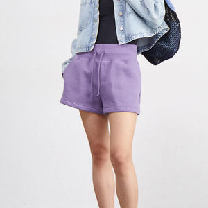 Meilleure vente nouveau design été chaud décontracté coton femmes Shorts élastique taille haute Shorts mode Streetwear pas cher prix bas quantité minimale de commande - Product Image 5