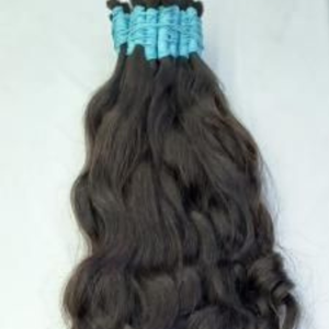 ผมมนุษย์เรมีอินเดียธรรมชาติแบบ100% | จำนวนมาก | เครื่องจักรสองชั้น | สำหรับทุกสี | เนื้อนุ่ม | ขายส่ง - Product Image 4