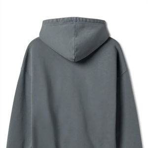 Vente en gros de streetwear sweats à capuche zippés vintage vierges en polaire 100% coton pour hommes, sweats à capuche zippés lavés à l'acide en éponge française pour hommes - Product Image 6