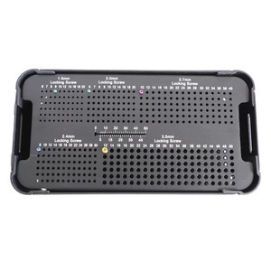 Caja de Esterilización para Tornillos Óseos Veterinarios Ortopédicos AM Ortho Implants - Reutilizable y Ecológica - Product Image 1