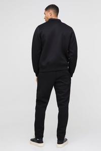 Chándal de algodón 100% para hombre, con cremallera, sin capucha, para un look informal y urbano, de Antique Fashion - Product Image 2