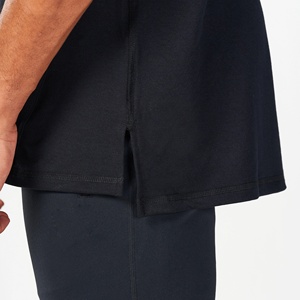 เสื้อยืดออกกำลังกายผู้ชาย แขนสั้น ทรงเข้ารูป ระบายเหงื่อได้ดี แห้งไว เหมาะสำหรับฟิตเนส คอกลม ผ้าสแปนเด็กซ์/คอตตอน สวมใส่สบาย - Product Image 6