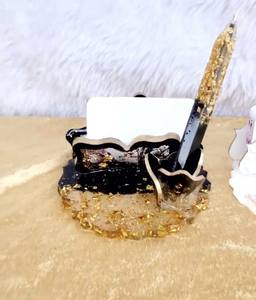 PORTE-TISSUS EN RÉSINE ATTRACTIVE DE QUALITÉ UNIQUE PORTE-TISSU DÉCORATIF Fabriqué À La Main pour Salle À Manger Cuisine Utiliser Boîte De Rangement De Serviette - Product Image 1