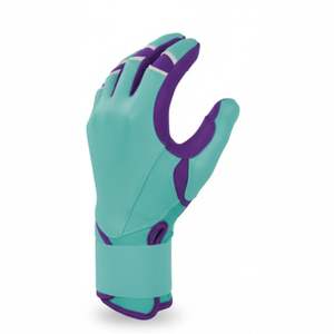 Guantes de Bateo de Béisbol Profesionales de Cuero Transpirable, Duraderos y Antideslizantes, Elásticos y Personalizados para Hombre - Product Image 5