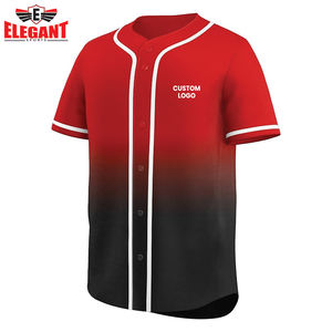 2025 Pakistán hecho en diferentes colores contrastados último diseño mejor calidad más tamaño deportivo equipo desgaste camisetas de béisbol - Product Image 2