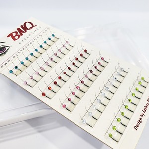 Chuyên Nghiệp Chồn/Lụa Đen Đá <span class=keywords><strong>Lash</strong></span> Khay Nga Khối Lượng Lông Mi Mở Rộng Nhãn Hiệu Riêng Tùy Chỉnh Màu Đen Chồn Lông Mi - Product Image 1