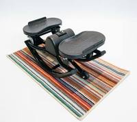 Steppeur compact portable Lateral Rock en acier, capacité 100 kg, pour usage domestique, entraînements de gym, exercices et rééducation