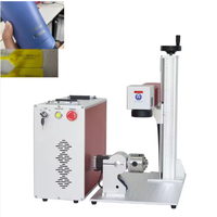 Máquina de Codificación Láser UV Volante - Impresora Digital Eléctrica Automática Controlada por PLC para Códigos QR/Barras de Alta Precisión en Textiles/Ropa/Cables