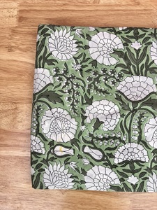 Tela para vestido de alta calidad bloque de mano impresión Material de algodón al por mayor bloque impreso tela para textil - Product Image 3