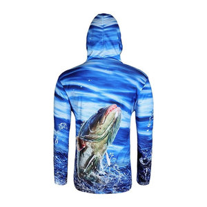 โรงงานจัดหาโดยตรงการออกแบบโลโก้ส่วนบุคคล Hoodies ตกปลาราคาขายส่งสีทึบ Hoodies ตกปลา - Product Image 2