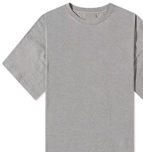 100% coton hommes surdimensionné goutte épaule T-Shirt personnalisé imprimé graphique t-shirts pour été tricoté tissage pour hommes femmes votre - Product Image 4