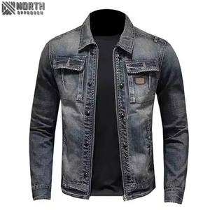 Veste en jean pour hommes, vestes en jean respirantes de haute qualité, designs d'hiver de rue tendance, vente à chaud - Product Image 1
