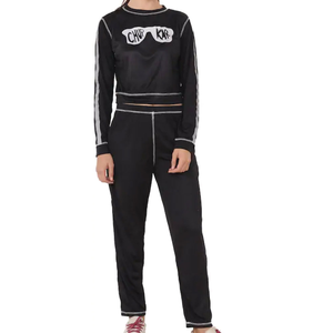 Venta caliente personalizado Jogging 2 piezas Set Ladies Jogging Mujeres Chándal Precio barato Profesional Casual Wear Mujeres Chándales - Product Image 3