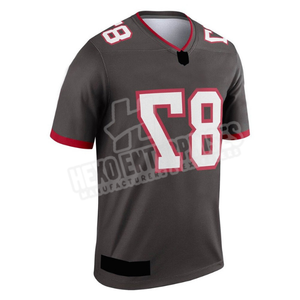 Nieuwe Aankomst Hoge Kwaliteit American Football Jersey Ademende Groothandel American Football Jersey - Product Image 2