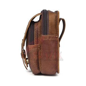 กระเป๋าคาดเอวกีฬาหนัง PU, กระเป๋าคาดเอวอเนกประสงค์สำหรับผู้หญิงและผู้ชายกันน้ำ - Product Image 4