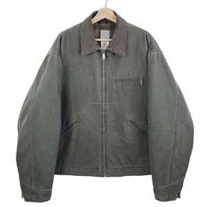 Veste en jean vintage délavée style Detroit pour homme, idéale pour l'hiver - Product Image 1